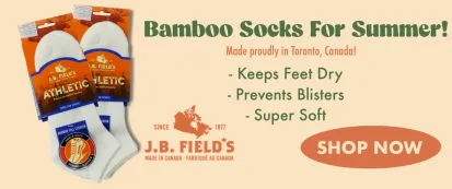 JB Fields Bamboo Featherweight Ankle 3-Pack (Medium)