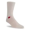 J.B.Fields Canadian Bamboo Crew Sock White