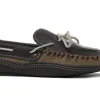 Leather and Suede Moccasin