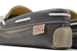 Leather and Suede Moccasin