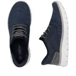 Men's Rieker Blue Slip-On Shoes – Comfort Fit