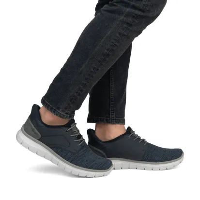 Men's Rieker Blue Slip-On Shoes – Comfort Fit