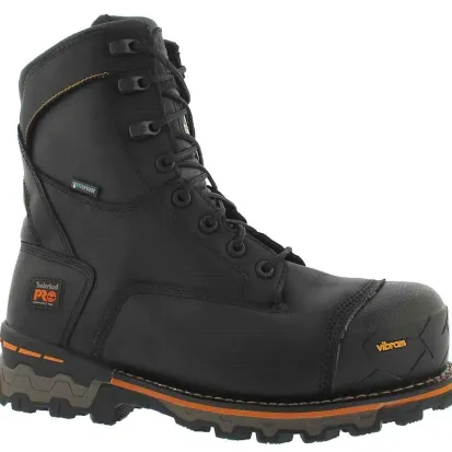 Men's Timberland PRO Boondock 8" 1000g insulation composite Toe Waterproof Work Boot
