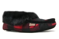 Moccasin Plaid Fur