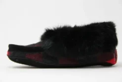 Moccasin Plaid Fur