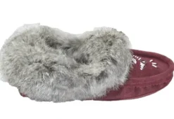 Moccasins Beaded Fur Collar