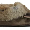 Moccasins Beaded Fur Collar