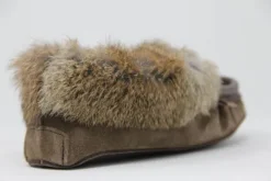 Moccasins Beaded Fur Collar