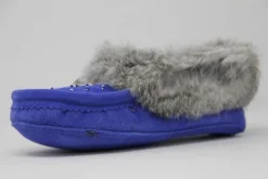 Moccasins Beaded Fur Collar