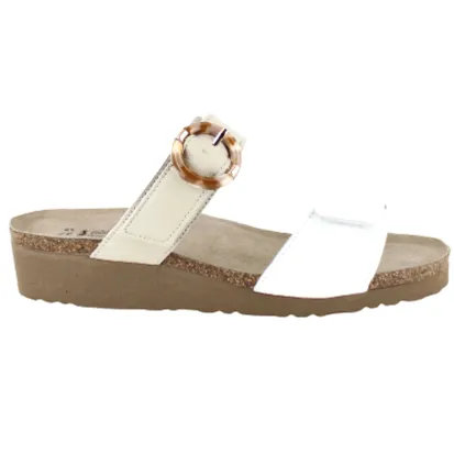 Naot Anabel Ivory Soft White Women's Slide Sandal