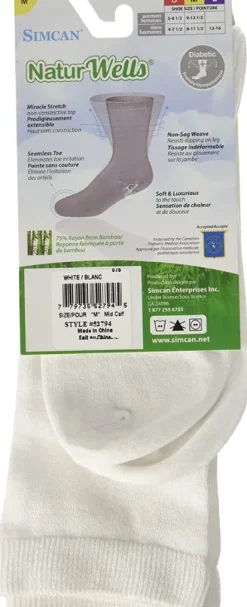 NATUR WELLS BAMBOO Seamless Socks