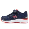 New Balance Kids Navy Infant Baby Velcro Runner