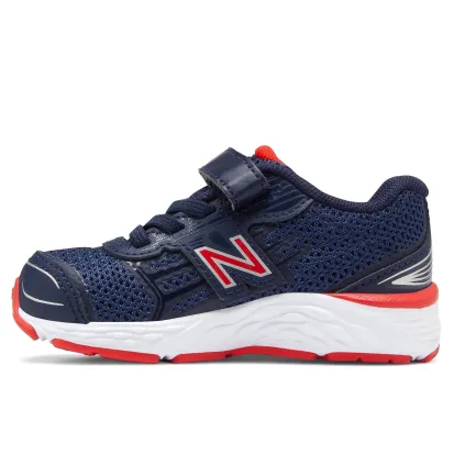 New Balance Kids Navy Infant Baby Velcro Runner