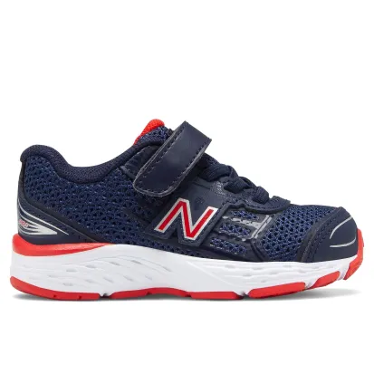 New Balance Kids Navy Infant Baby Velcro Runner