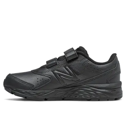 New Balance Kids School Uniform Black Shoe YU680BB