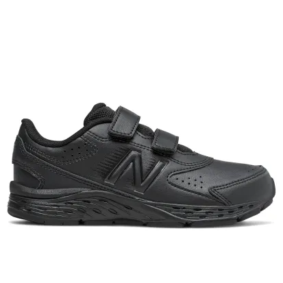 New Balance Kids School Uniform Black Shoe YU680BB