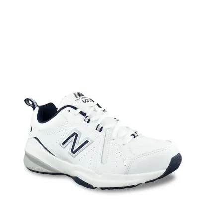 New Balance Men's 608v5 White Fitness Trainer