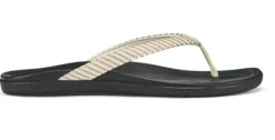 Olukai Ho'opio Beach Thong - Bone Stripe