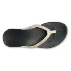 Olukai Ho'opio Beach Thong - Bone Stripe