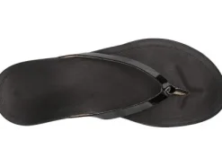 Olukai Ho'opio Women's Sandals - Black Patent