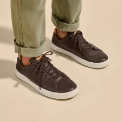 Olukai Lae‘ahi Lī ‘Ili Men's Casual Leather Sneaker
