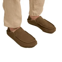 Olukai Moloa Premium Leather Shearling Slipper