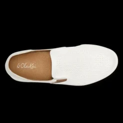 Olukai Pehuea Women's White Slip-on