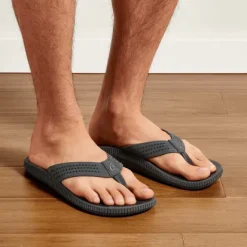 Olukai Ulele Dark Shadow Flip Flop Sandal