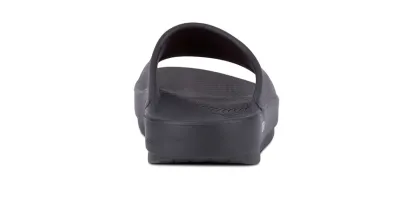 OOFOS Men's OOahh Black Slide Sandal