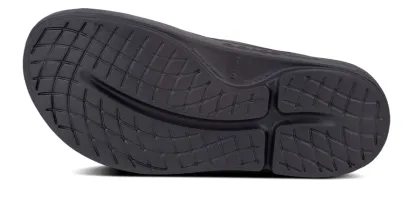 OOFOS Men's OOahh Black Slide Sandal