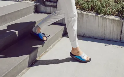 OOFOS OOAhh Luxe Women's Recovery Slide Sandal