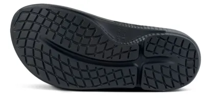 OOFOS OOAhh Women's Sport Slide Matrix Black
