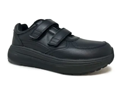 Propet Ultima Strap Black Men's Walking Shoe