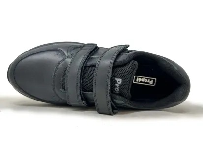 Propet Ultima Strap Black Men's Walking Shoe