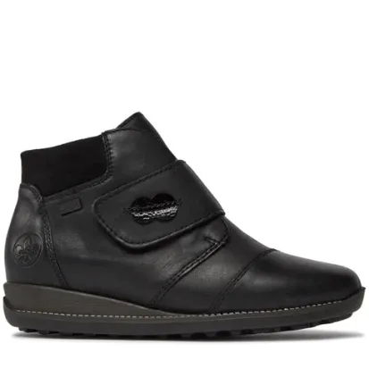 Rieker 44255-00 LUGANO TURIN Women's Lined Ankle Boots