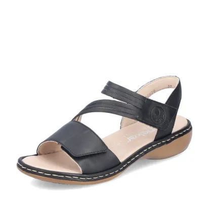 Rieker 65964-00 Women's Adjustable Sandal