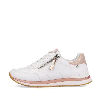 Rieker 42505-80 Women's Casual Sneaker in White