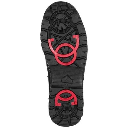 Rieker F5463-00 Men's Double Zip Flip Grip Boot