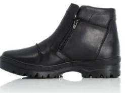 Rieker F5463-00 Men's Double Zip Flip Grip Boot