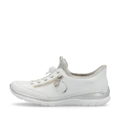 Rieker L32F1-80 Ready2Go White Slip-On Women's