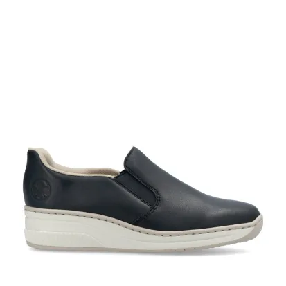 Rieker Lugano Pazifik Ready2Go Slip-on Shoe