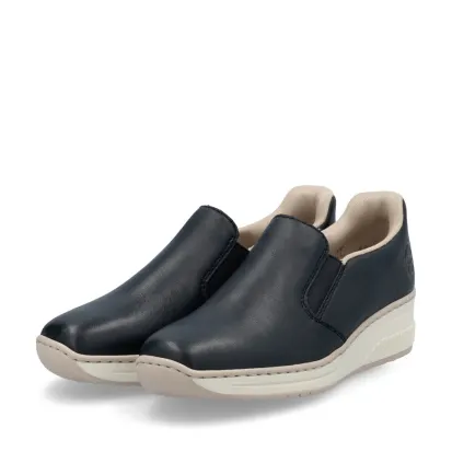 Rieker Lugano Pazifik Ready2Go Slip-on Shoe