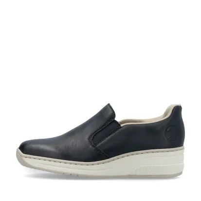 Rieker Lugano Pazifik Ready2Go Slip-on Shoe
