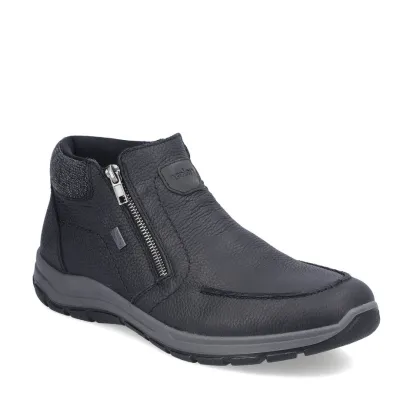 Rieker Men's Double Zipper Winter Boot | Canadian Footwear