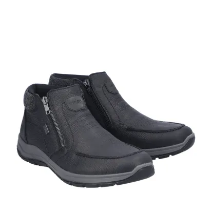 Rieker Men's Double Zipper Winter Boot | Canadian Footwear