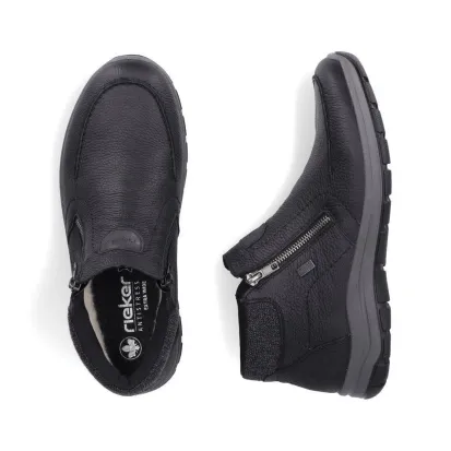 Rieker Men's Double Zipper Winter Boot | Canadian Footwear