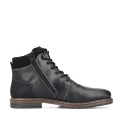 Rieker Men's Lace-Up Leather Boots
