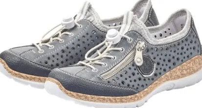 Rieker N42P6-14 Casual Women's Lace-Up