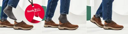 Rieker Ready2Go Wide Step-In Men's Shoe