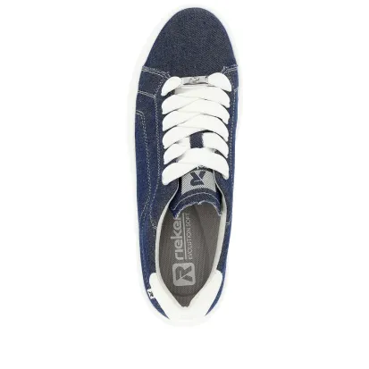 Rieker W0501-14 JEANS/ALABAMA Women's Sneaker
